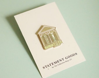 New Orleans Eastlake House Enamel Pin – Gold Plated Hard Enamel, Gift, Louisiana