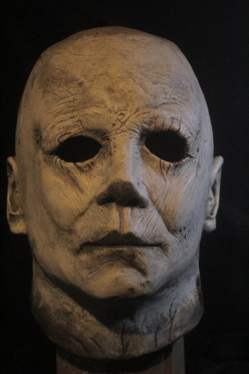 Michael Myers 40 Years Latex Mask Or Prop You Hair Halloween Etsy