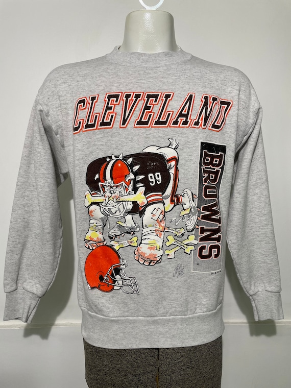 cleveland browns vintage sweatshirt