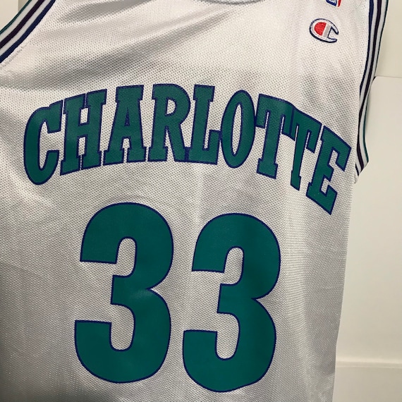 Vintage Alonzo Mourning Charlotte Hornets Champio… - image 4