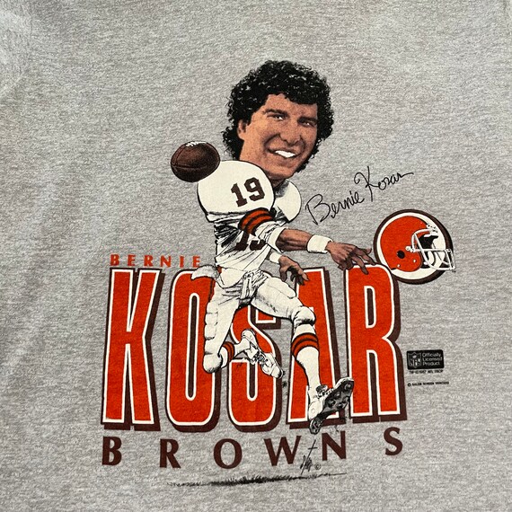 Vintage 1987 Cleveland Browns Bernie Kosar Tee S View 3