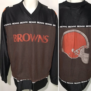 Vintage Cleveland Browns BET Long Sleeve Jersey XXL