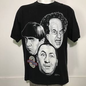 Vintage 1994 3 Stooges Single Stitch Tee XL