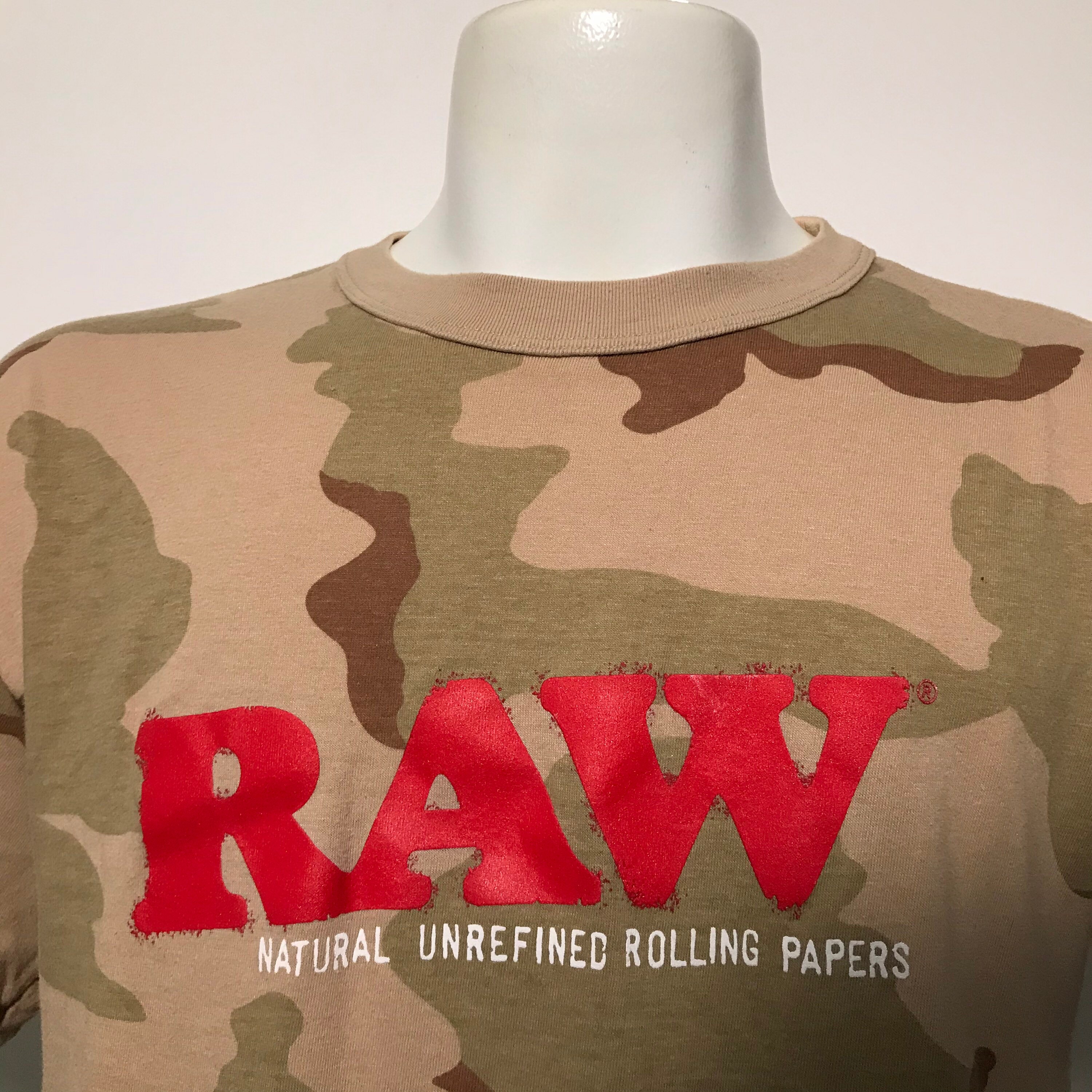 Vintage Raw Rolling Papers Camo Print Rothcotee M - Etsy
