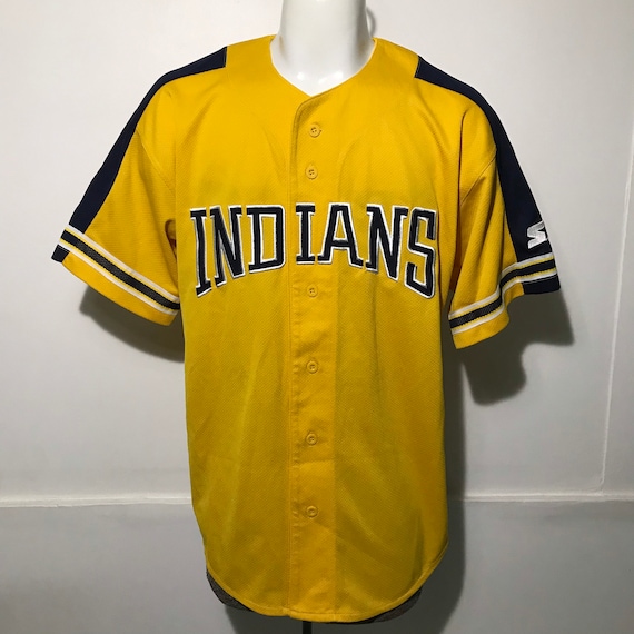 Vintage Cleveland Indians Jersey by Starter L 