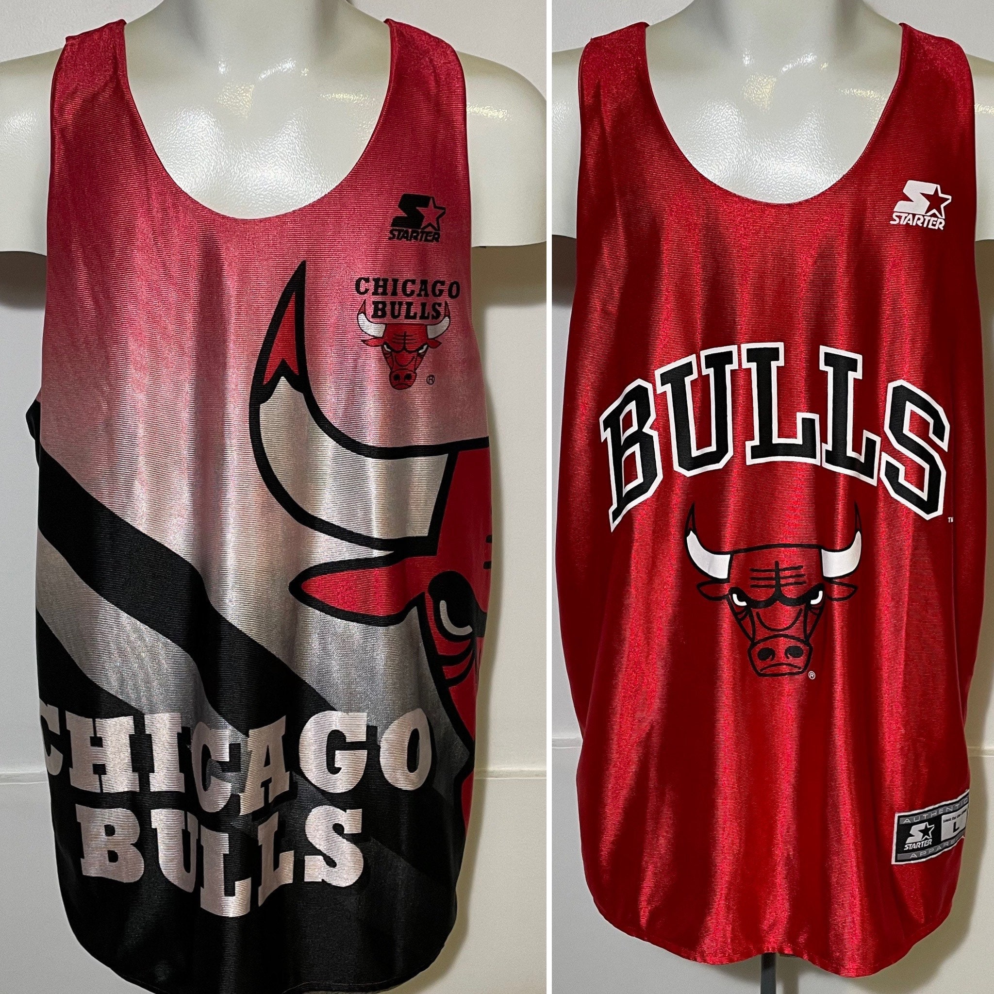 Chicago Bulls: Scotty Pippen 1997/98 Red & Black Reversible