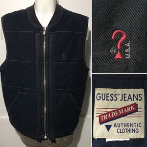 Vintage Guess Vest XL