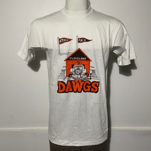 Vintage Cleveland Browns Dawgs Tee S