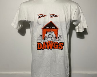 Vintage Cleveland Browns Dawgs Tee S