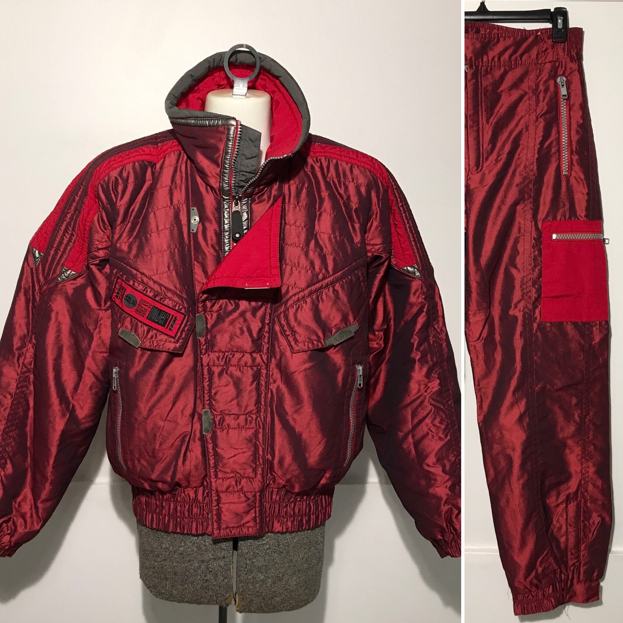 Vintage Kaelin Ski Suit Jacket and Pants M
