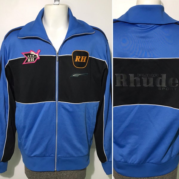 Vintage Puma Rhude Sport Track Jacket L