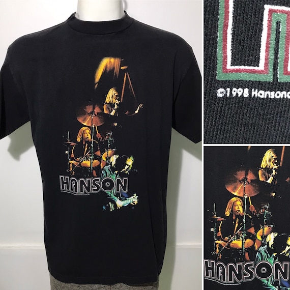 Vintage 1998 Hanson Tee L