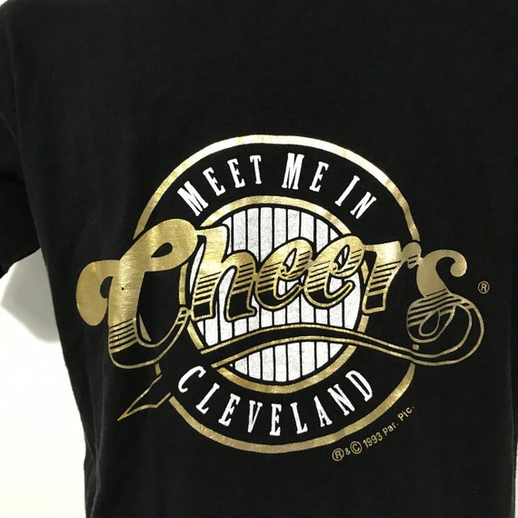 Vintage 1993 Cheers Cleveland Tee M/L - image 3