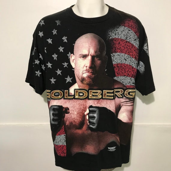 Vintage 1998 Goldberg Wrestling WWE Tee XL