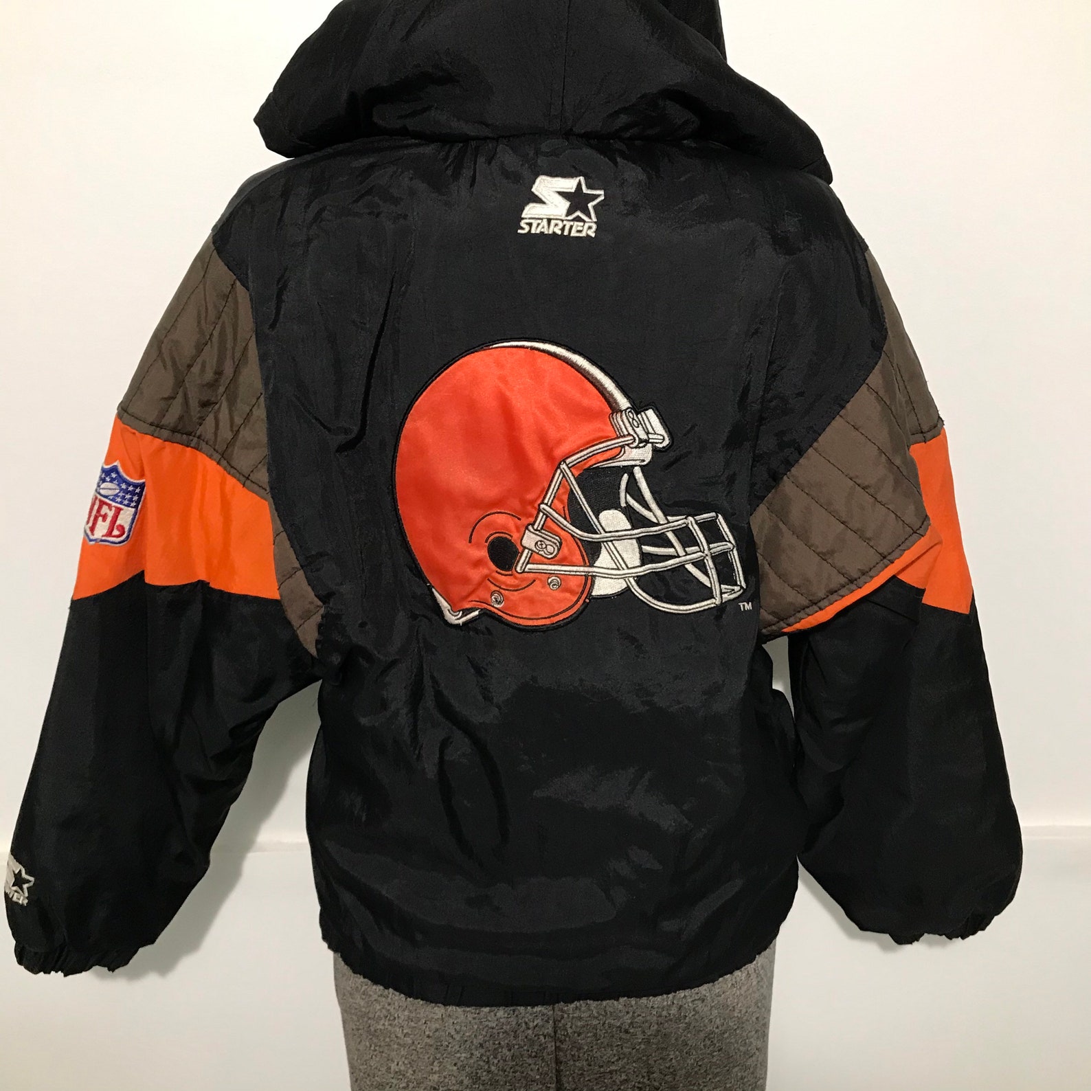 Vintage Cleveland Browns Starter Jacket KIDS M Etsy Australia