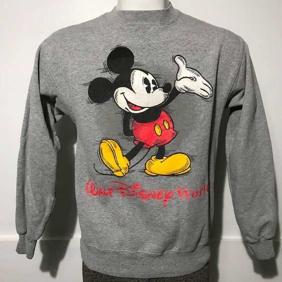 Vintage Mickey Walt Disney World Crewneck Sweatshirt S - Etsy