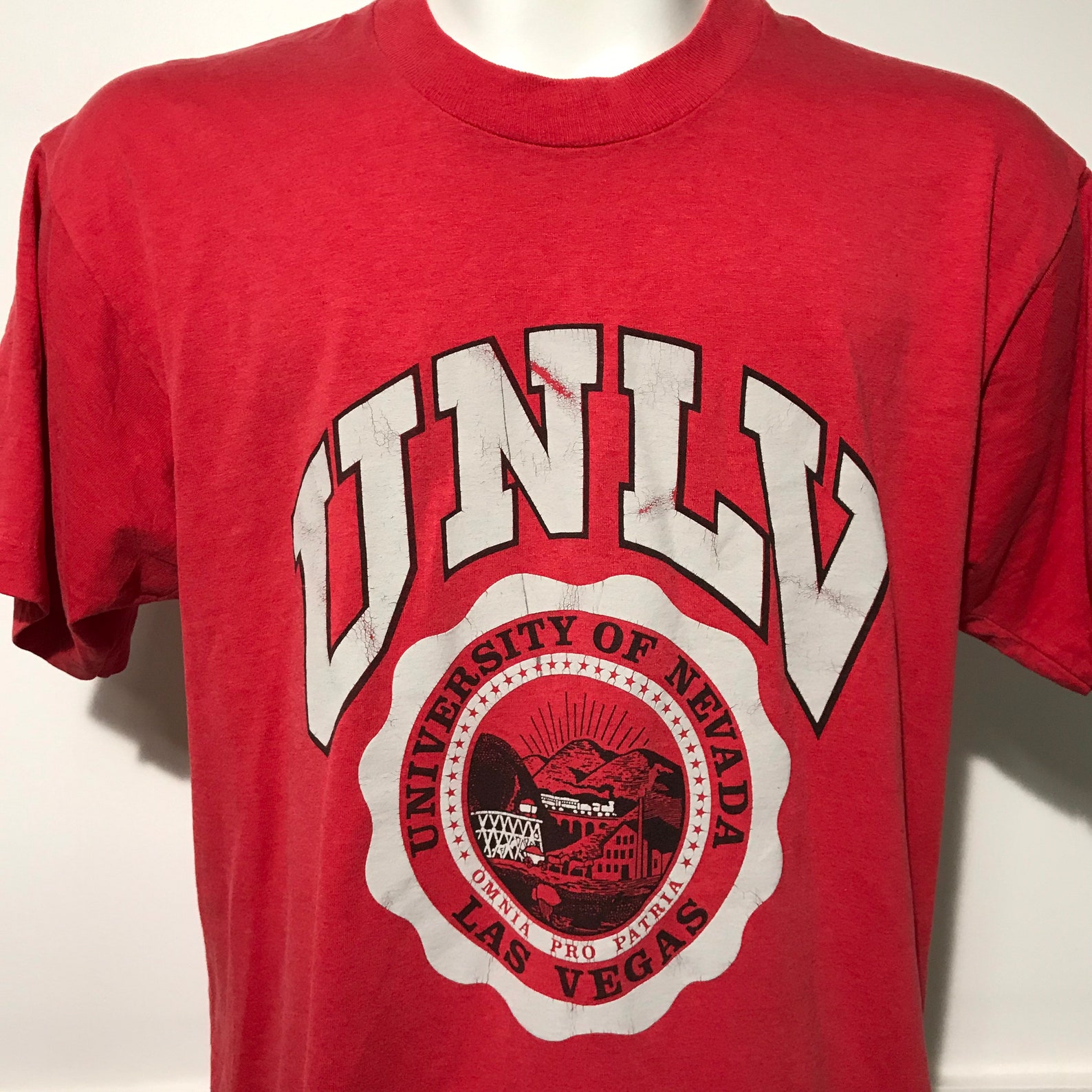 Vintage University of Nevada Las Vegas UNLV Tee L - Etsy