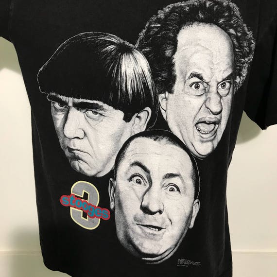 Vintage 1994 3 Stooges Single Stitch Tee XL - Etsy