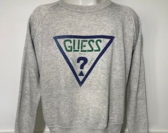 Vintage Guess Logo Sweatshirt XL