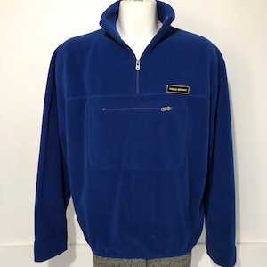 Vintage Polo Sport Fleece Pullover Jacket L