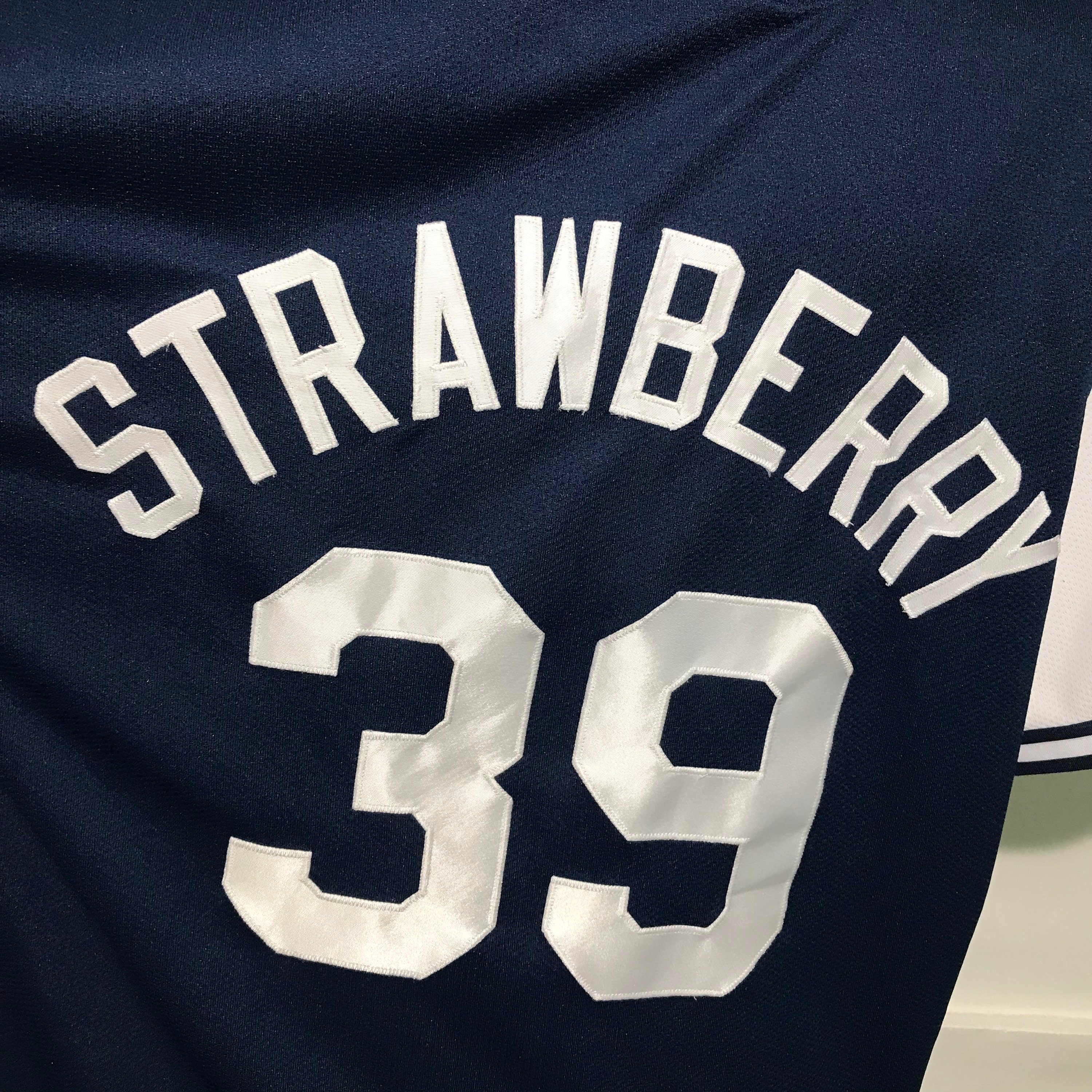 CapsuleClothing Vintage Darryl Strawberry New York Yankees Jersey 2XL