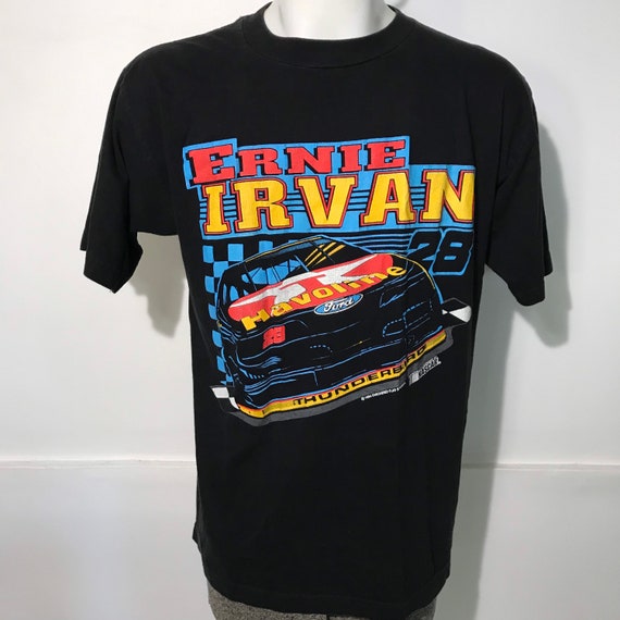 Vintage 1994 Ernie Irvan NASCAR Racing Tee M - image 1