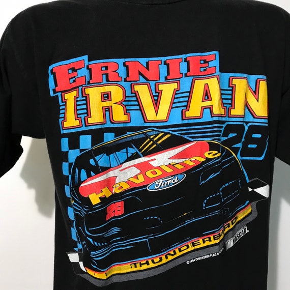 Vintage 1994 Ernie Irvan NASCAR Racing Tee M - image 3