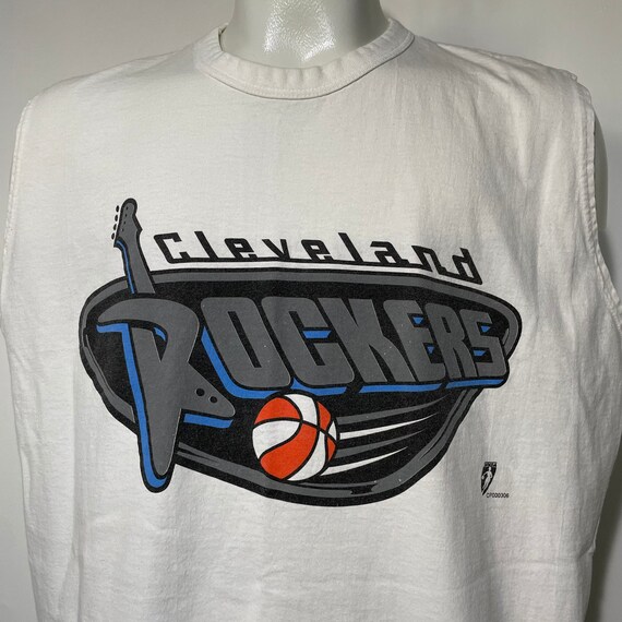 Vintage Cleveland Rockers Muscle Tee by Champion … - image 4