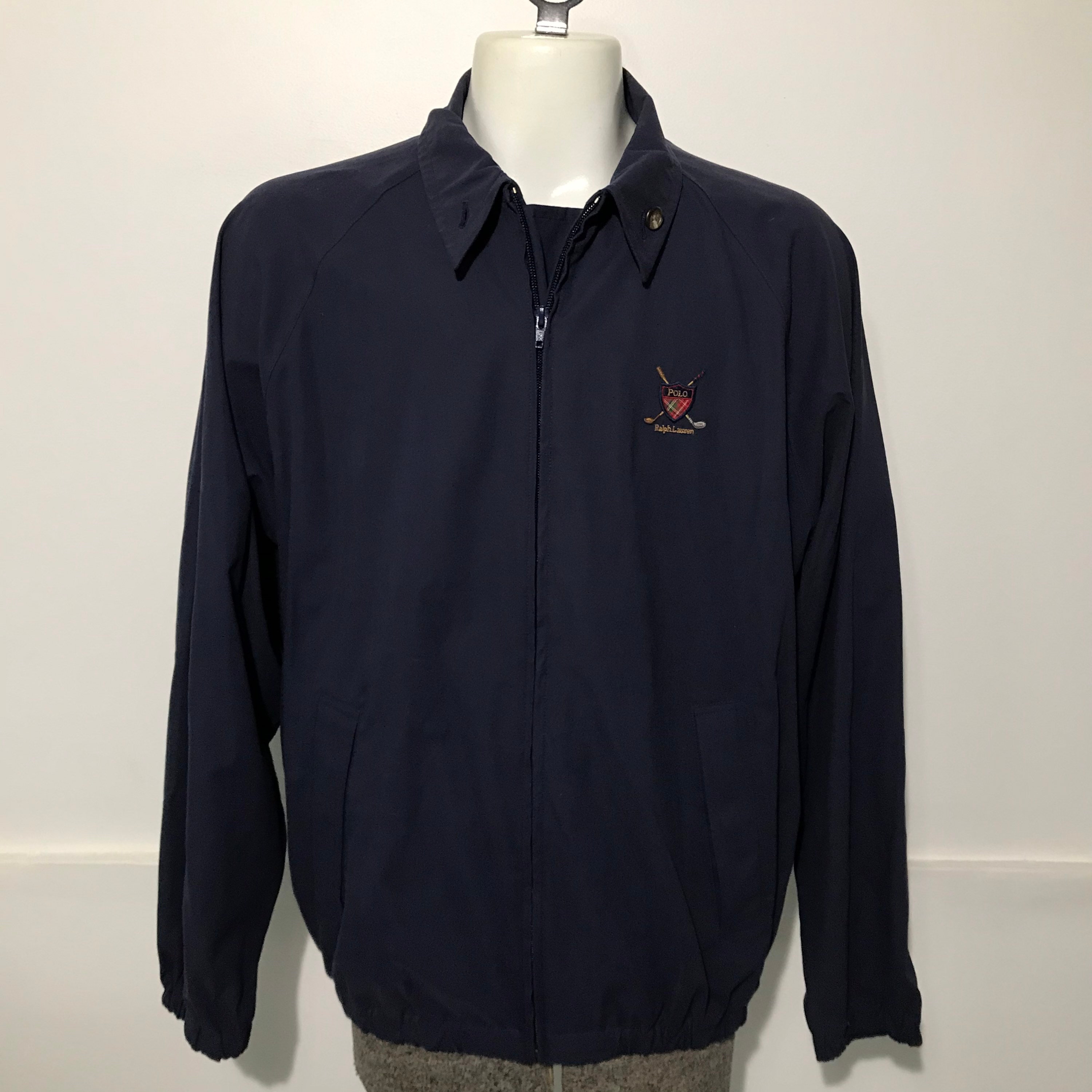 Vintage 1990's Polo Golf by Ralph Lauren made in Hong Kong single stitch blue rare golf player shirt size XL gift Kleding Gender-neutrale kleding volwassenen Tops & T-shirts Polos 