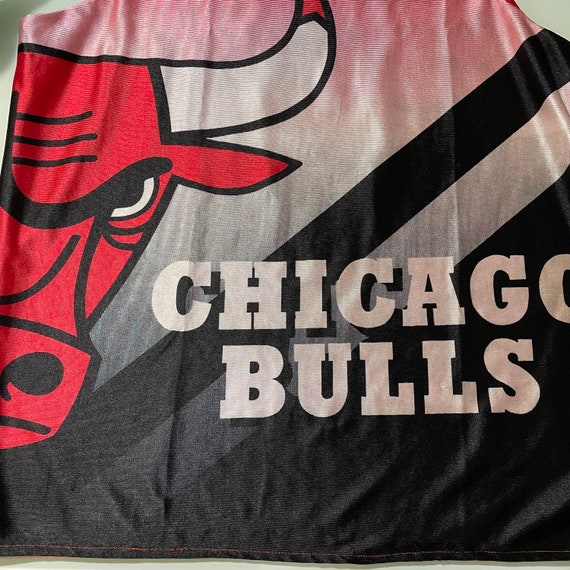 Vintage Reversible All Over Print Chicago Bulls J… - image 8