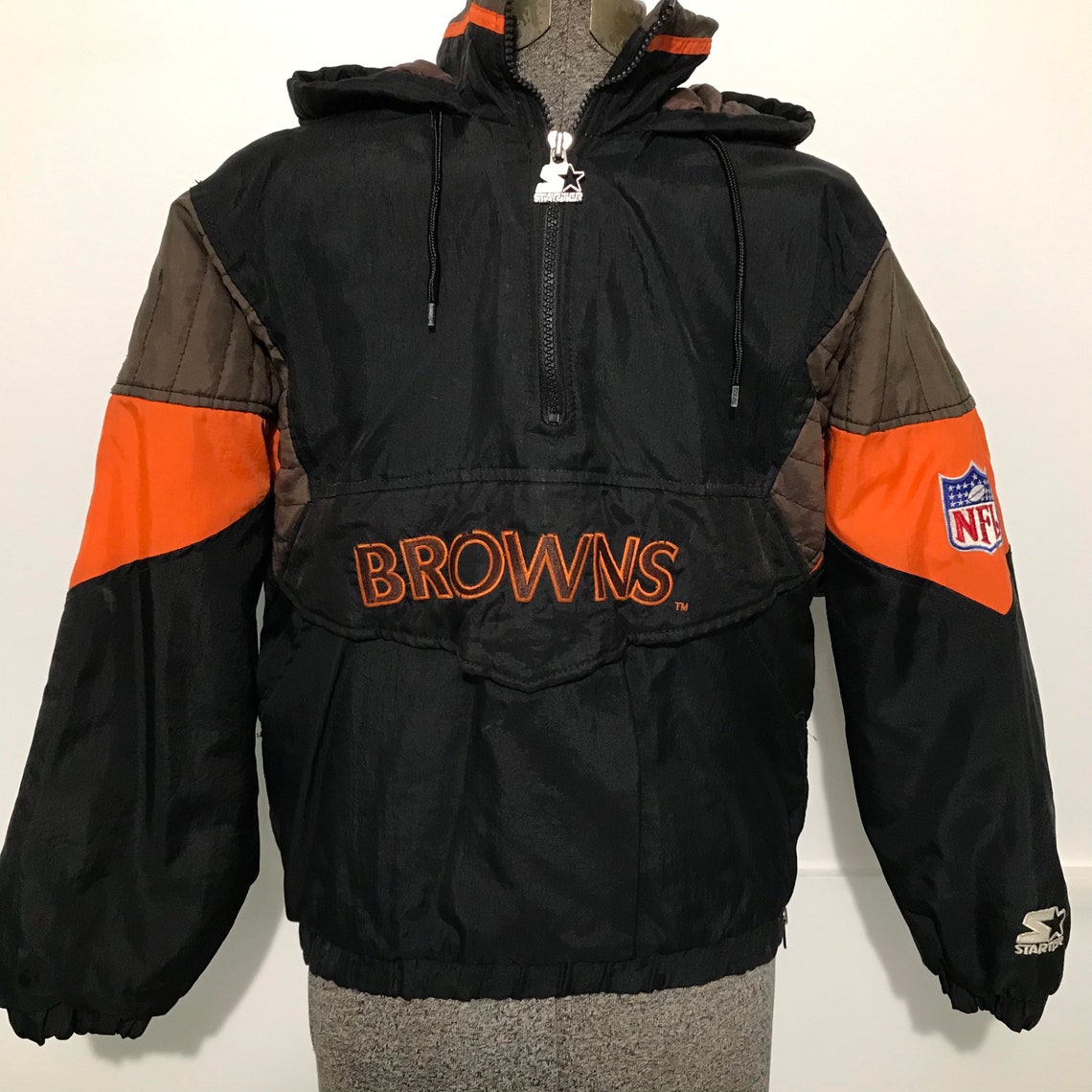 Vintage Cleveland Browns Starter Jacket KIDS M Etsy Australia