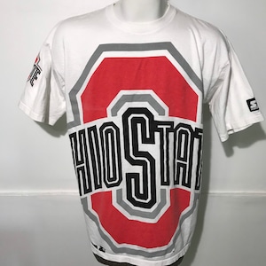 Vintage Ohio State University OSU Buckeyes Tee By Starter L