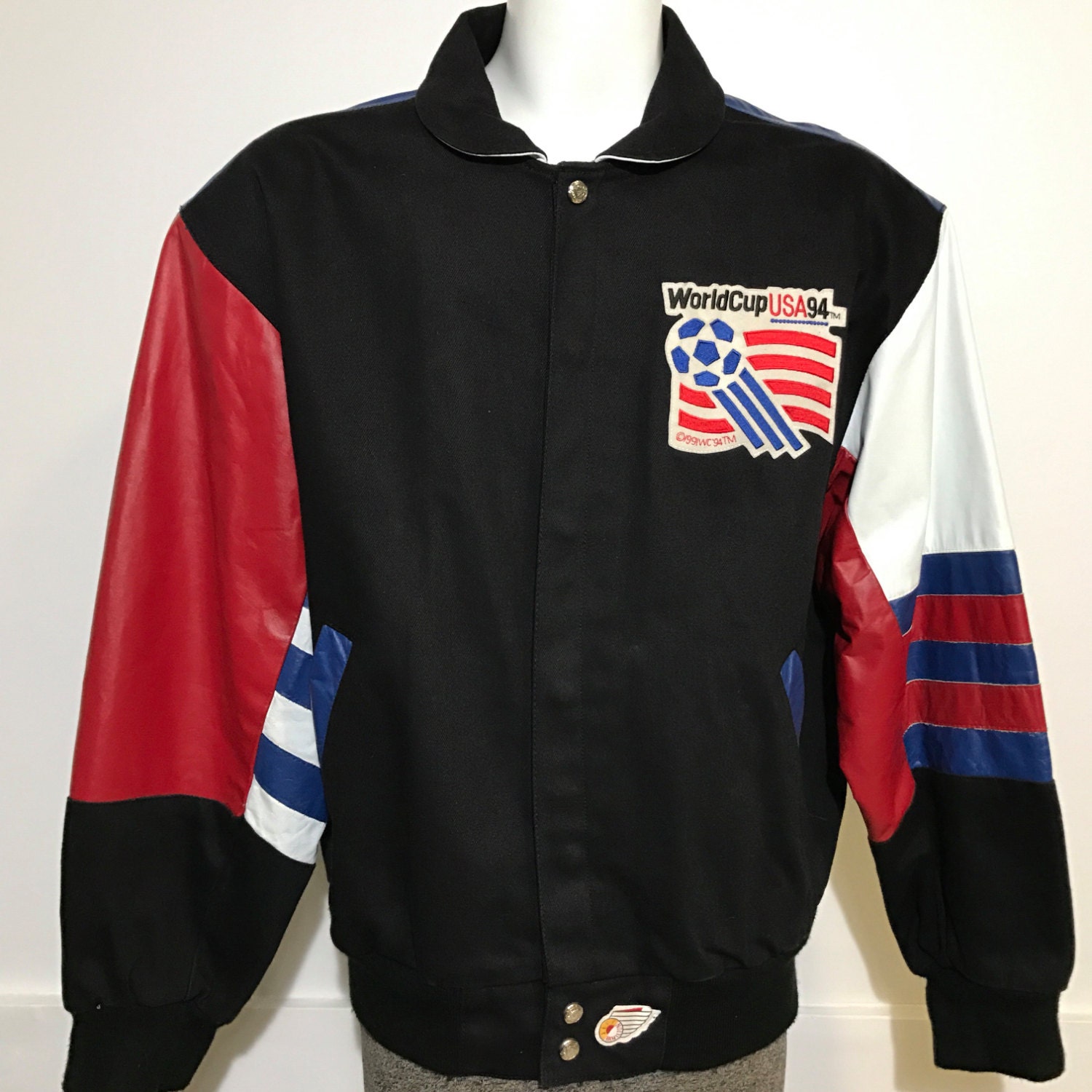 Vintage Jeff Hamilton USA 1994 World Cup Soccer Jacket L - Etsy Vintage Jeff Hamilton USA 1994 World Cup Soccer Jacket L - Etsy
