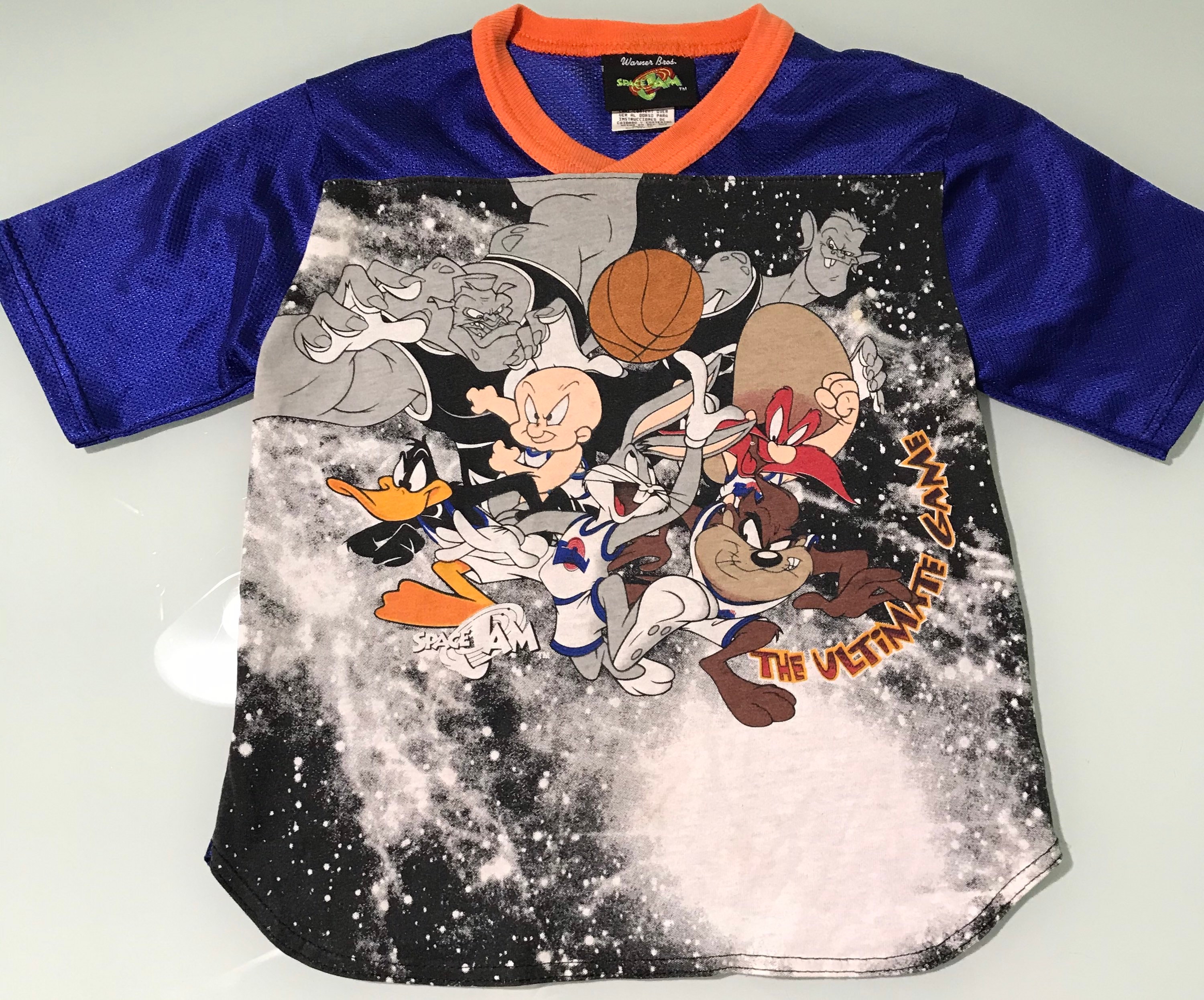 Vintage Space Jam Shirt Bugs Bunny All Over Print Tune Squad -  Hong  Kong
