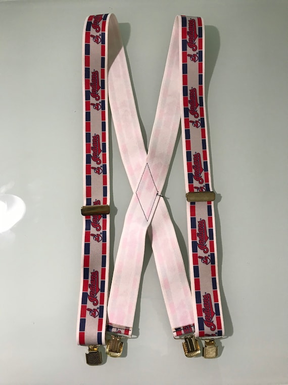 Vintage Cleveland Indians Suspenders