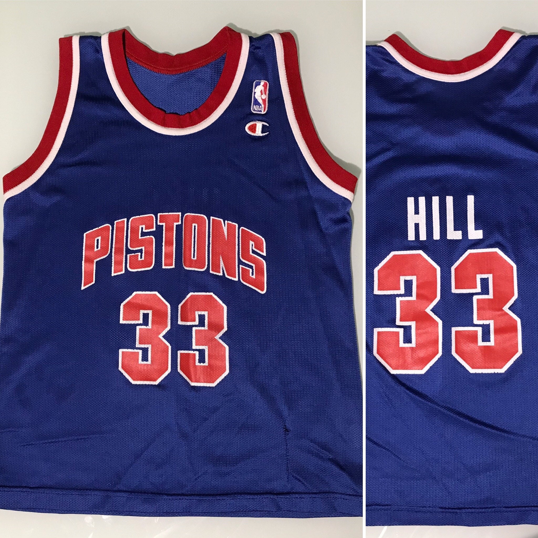 hill pistons throwback jersey