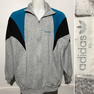 Vintage Adidas Zip Up Sweatshirt XL