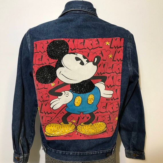 vintage mickey mouse jeans