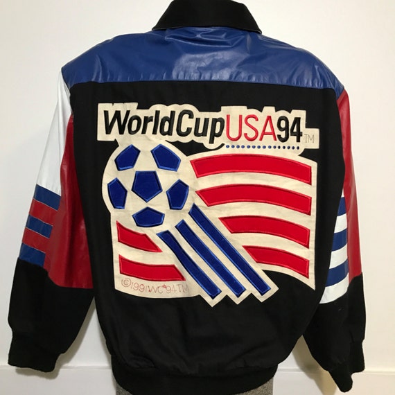 Vintage Jeff Hamilton USA 1994 World Cup Soccer Jacket L - Etsy