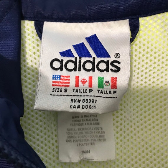 Vintage Adidas Windbreaker Jacket M - image 7