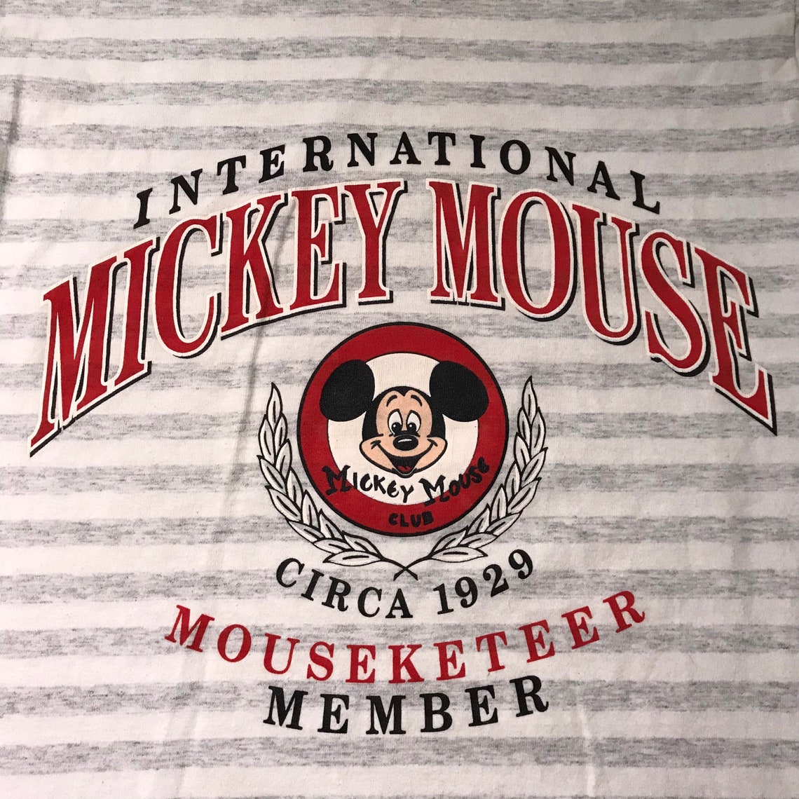 Vintage Disney Mickey Mouse Mouseketeer Member Tee S - Etsy