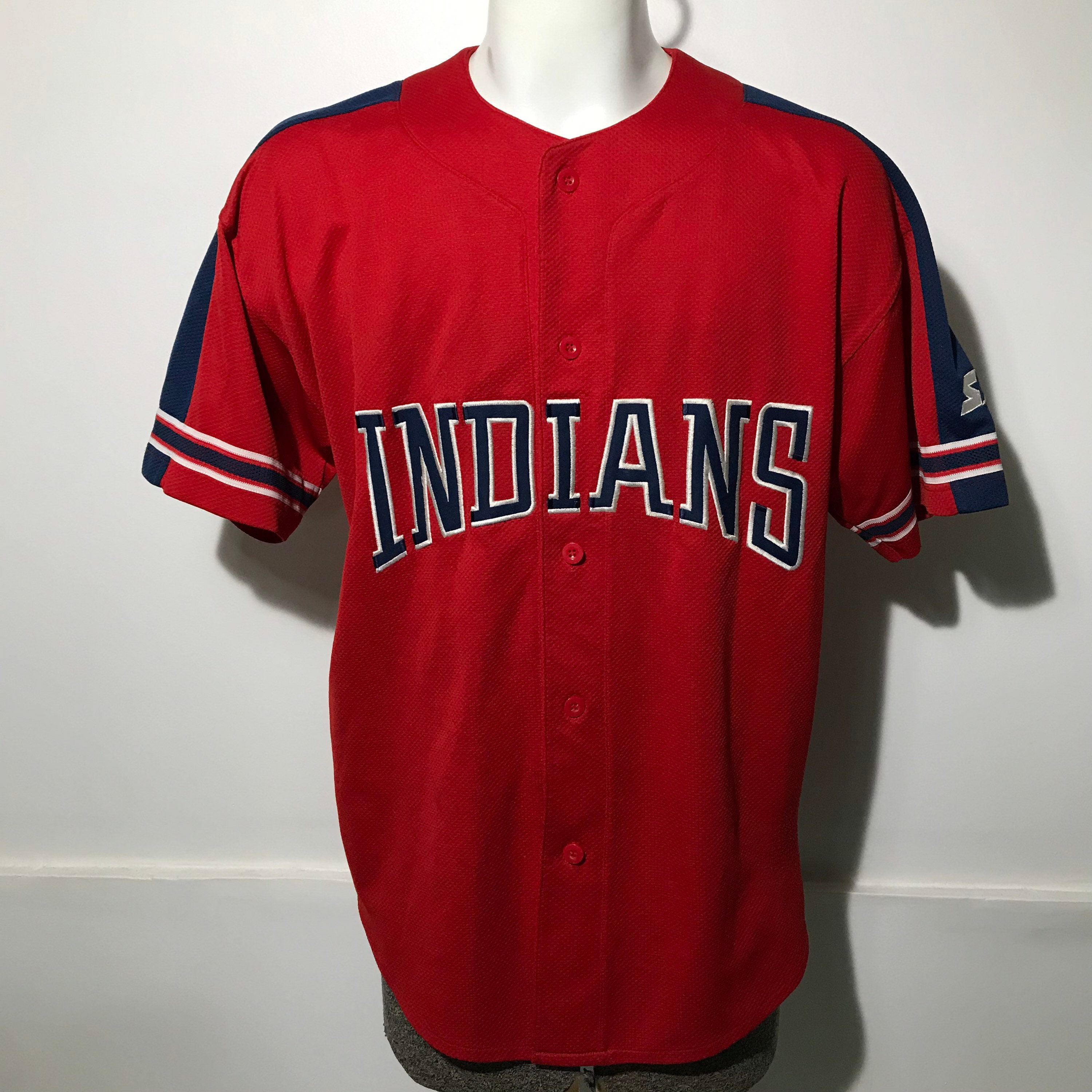 Cleveland Indians Customized Number Kit for 2002-2007 Navy