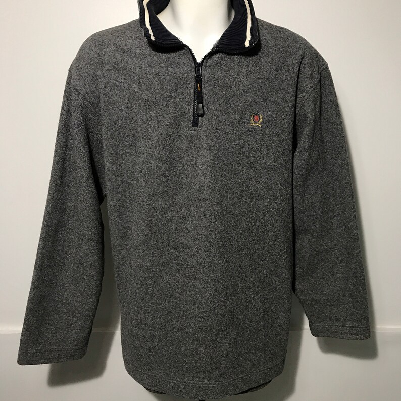 vintage tommy hilfiger fleece pullover