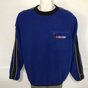 Vintage Tommy Hilfiger Flag Fleece Pullover L/XL