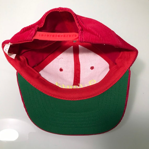 Vintage Atlanta Corduroy Snapback Hat - image 6