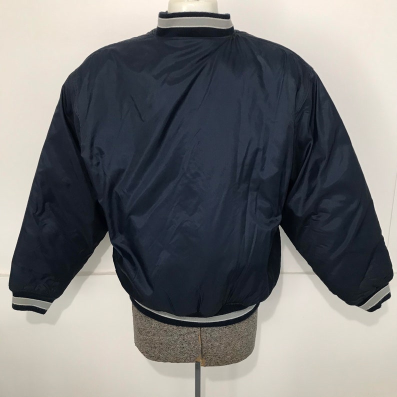 Vintage Cleveland Indians Chalk Line Bomber Jacket L