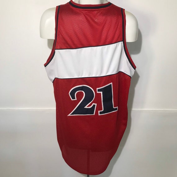 Vintage Atlanta Hawks Dominique Wilkins #21 Mesh … - image 3