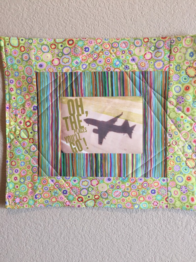 the Places You/'ll Go! Oh Art Quilt