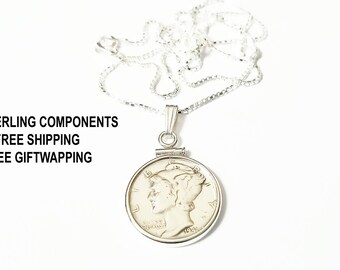 Dime necklace for teething outlet