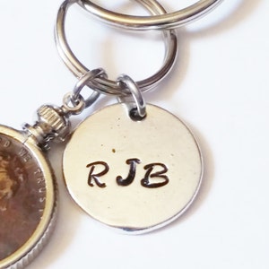 Hand Stamped Personalized Round Disc 4 sizes - Listing is for ONE